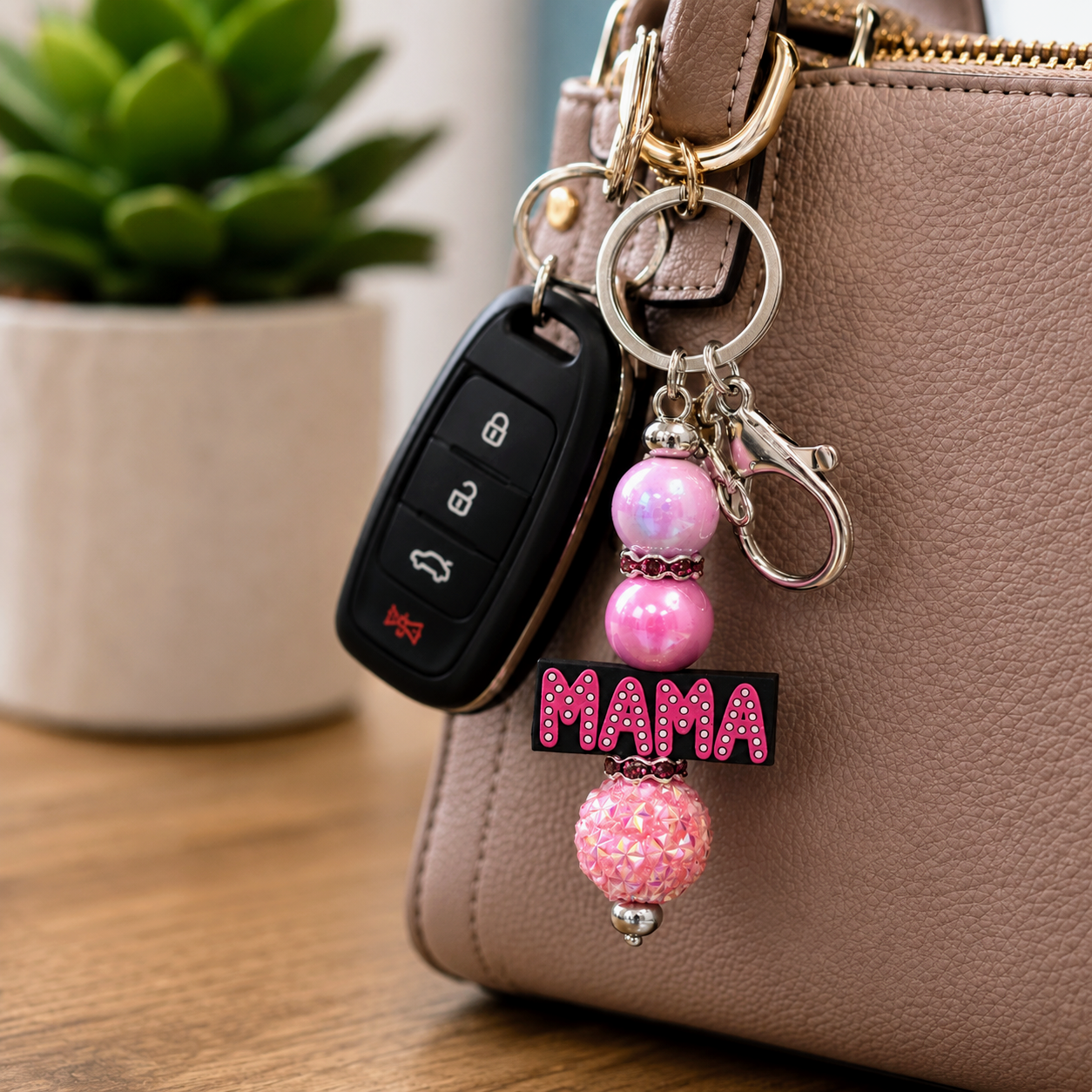 "Mama" Keychain/Bag Charm