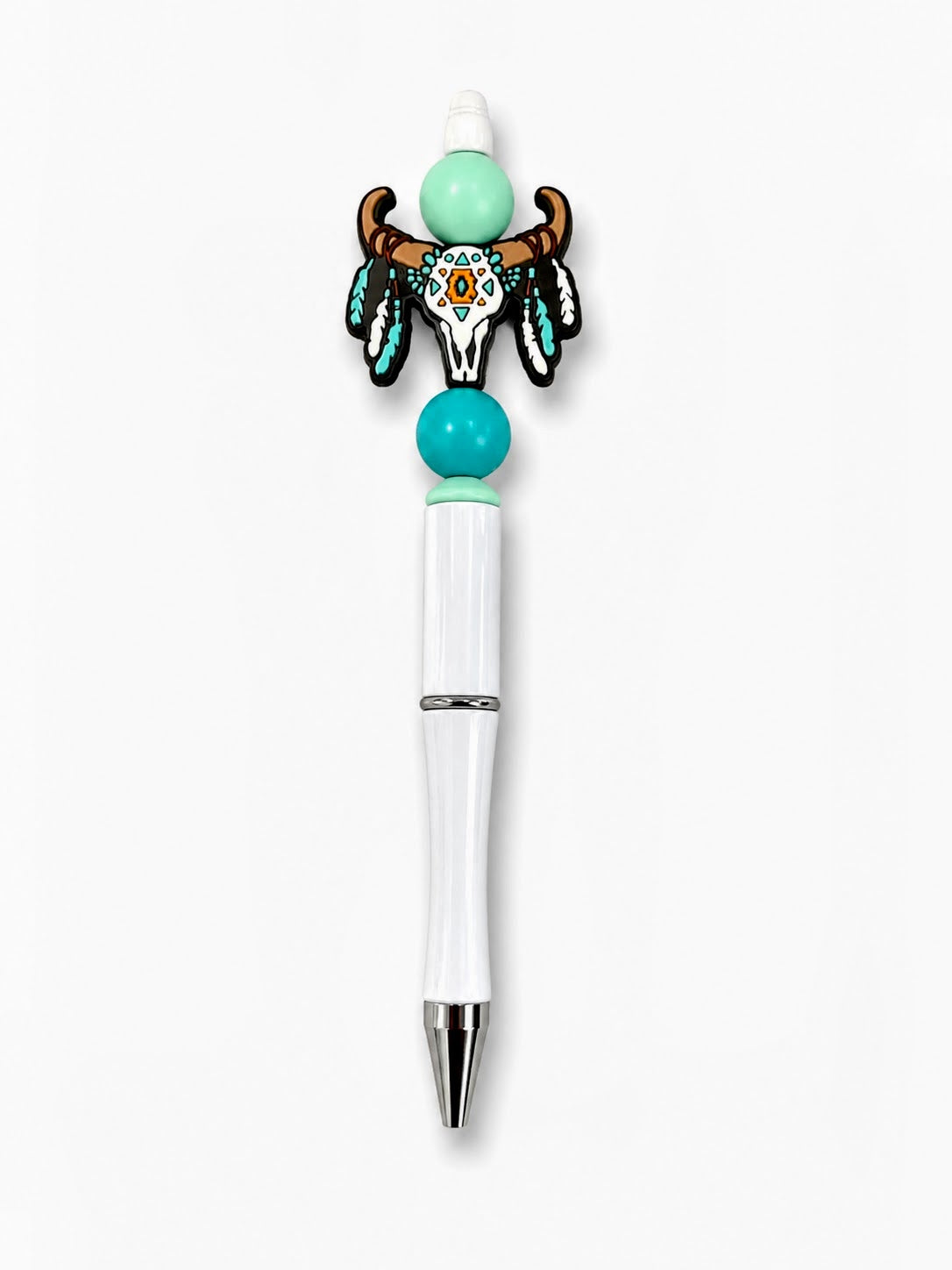 Teal Bullhead Ink pen